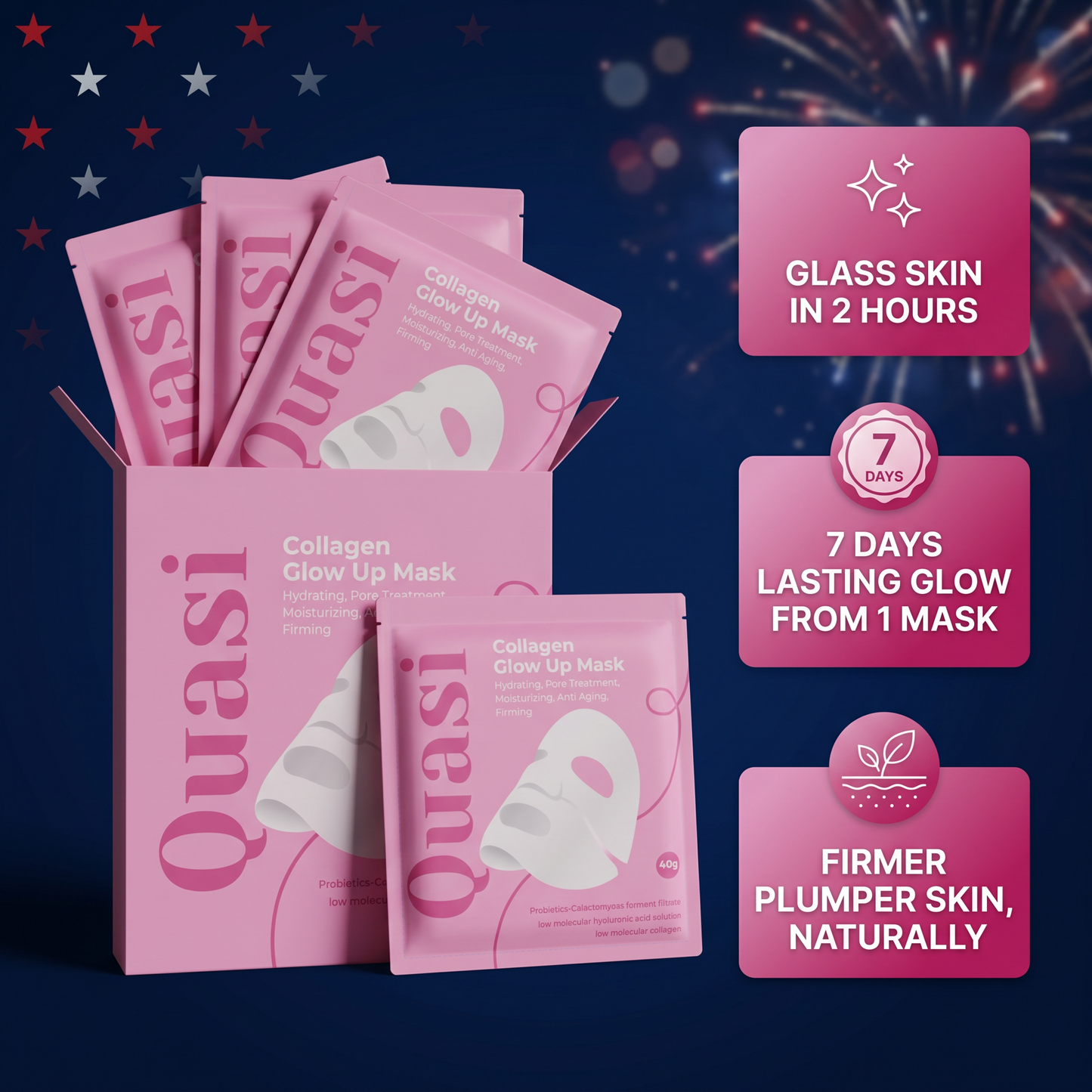 Quasi Collagen Glow Up Mask 2.0